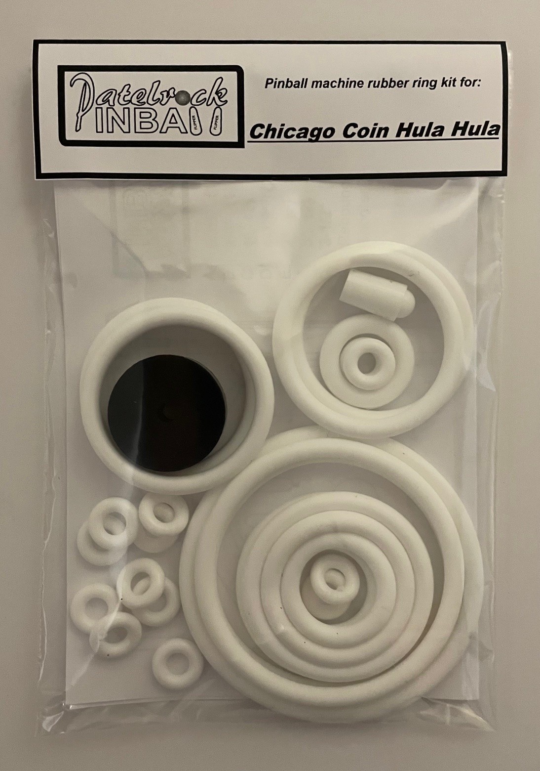 1966 Chicago Coin Hula Hula Pinball Machine Rubber Ring Kit