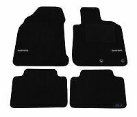 Nissan Qashqai (2014 -2017) Textile Car Mats Standard Front & Rear Black Set