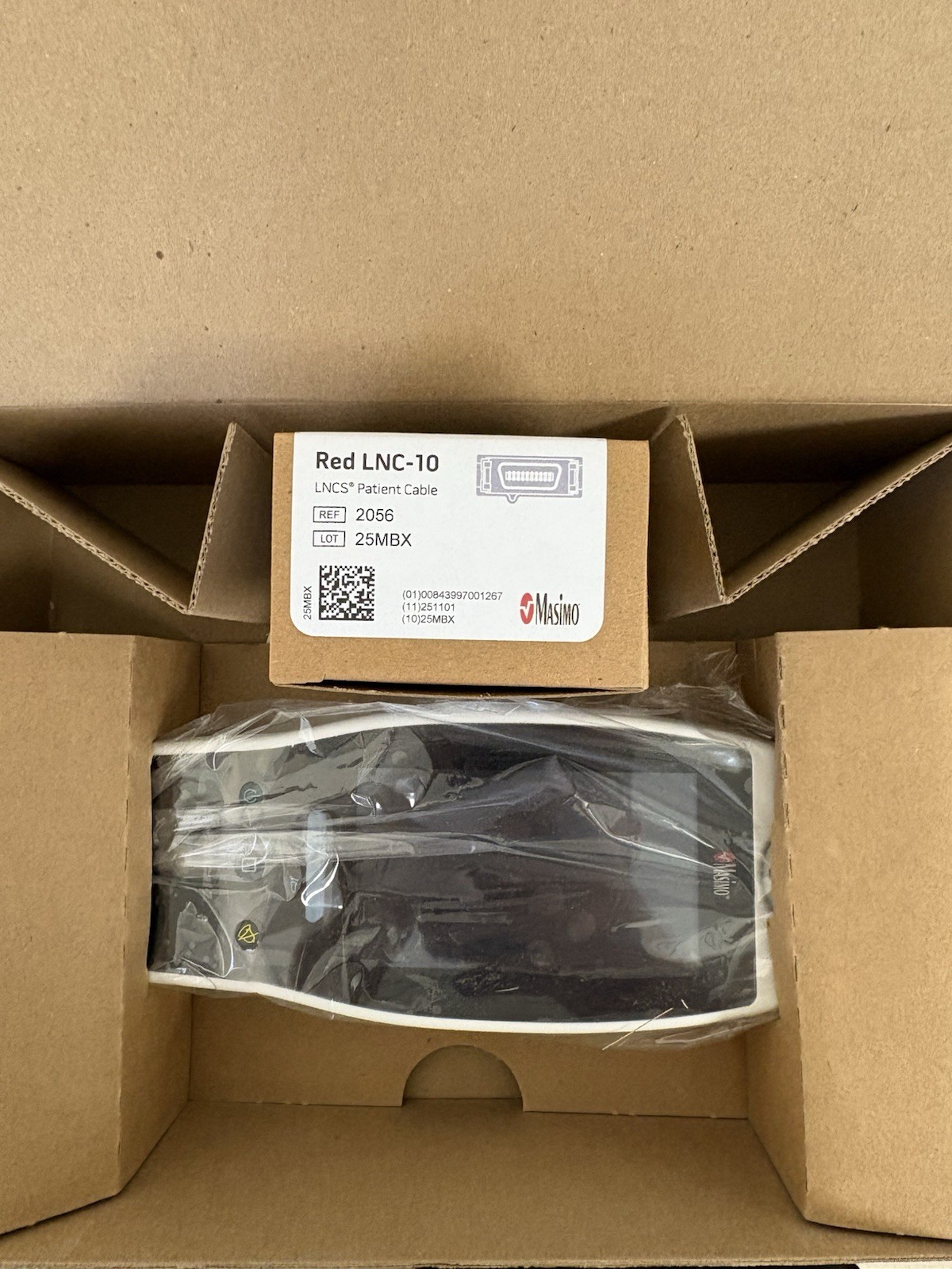 Masimo Radical 7 Pulse Oximeter New In Box With Cable 2056