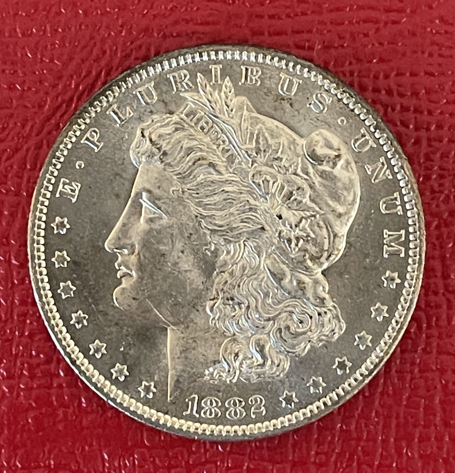 1882 O Morgan Silver Dollar, Choice to Gem Uncirculated.