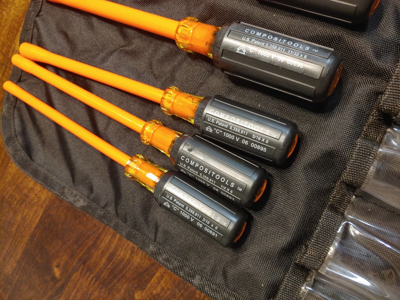 Certified Insulated Products CIP Nutdriver/Screwdriver Set. 1000 Volt