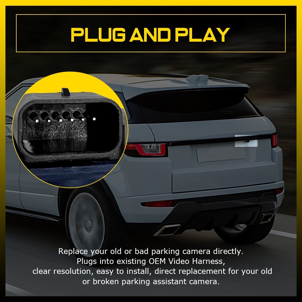 Rear View Camera Back Up Parking Assist Camera For 2011-2018 Range Rover Evoque