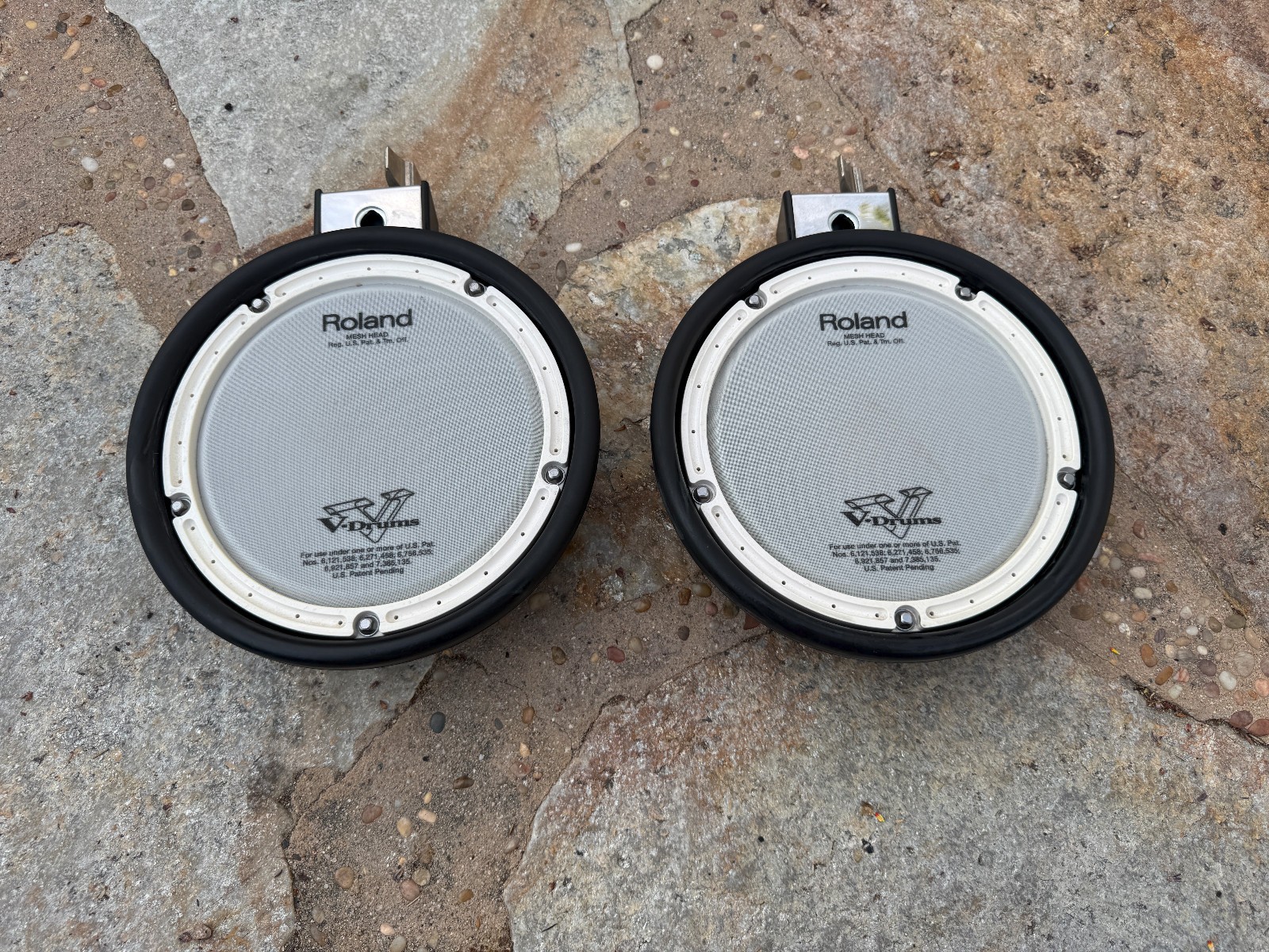 TWO PACK Roland PDX-6 Dual Trigger Mesh Head V Drum Pads PDX6