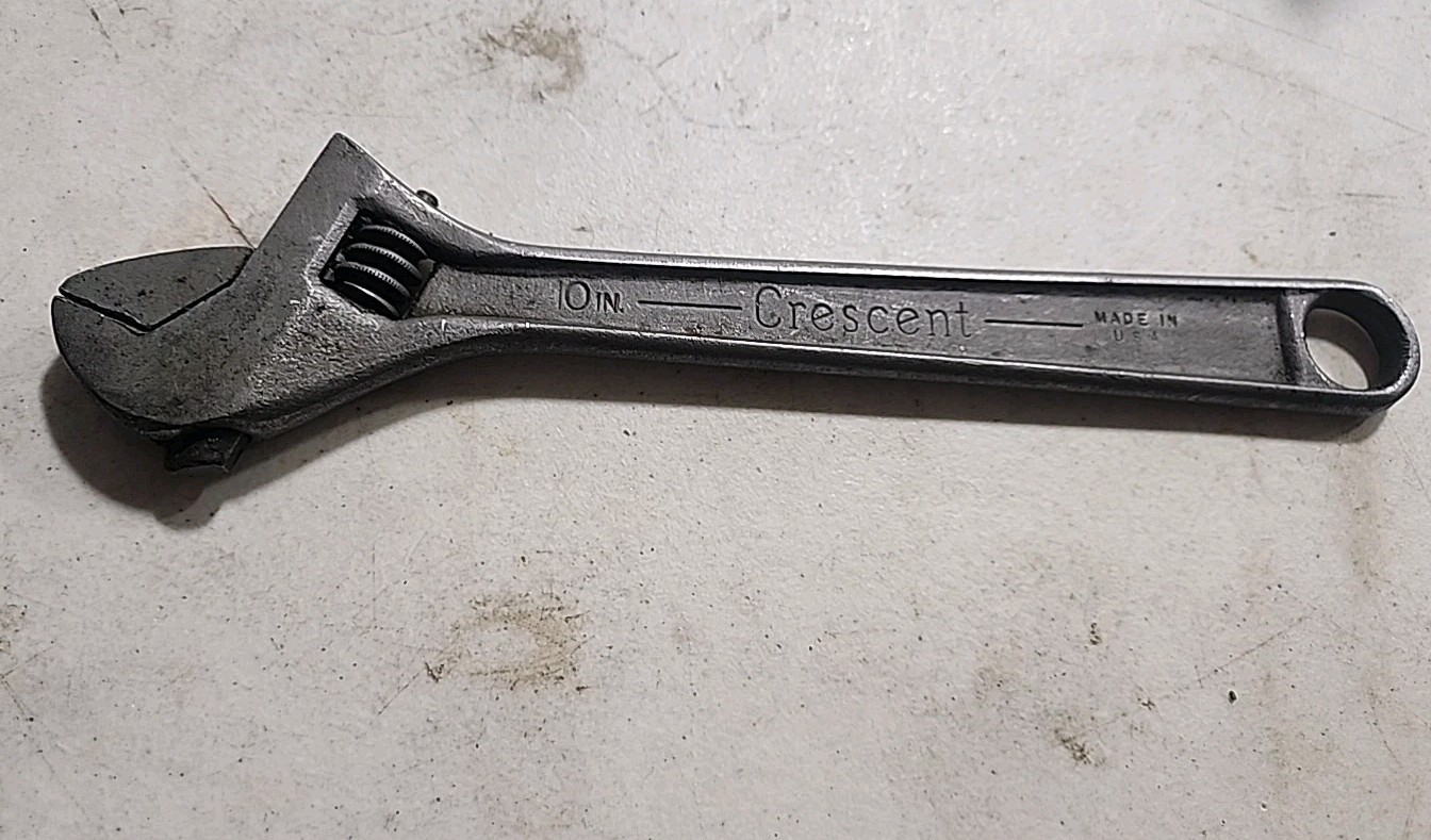 Crescent Made In USA 10 inch Adjustable Wrench