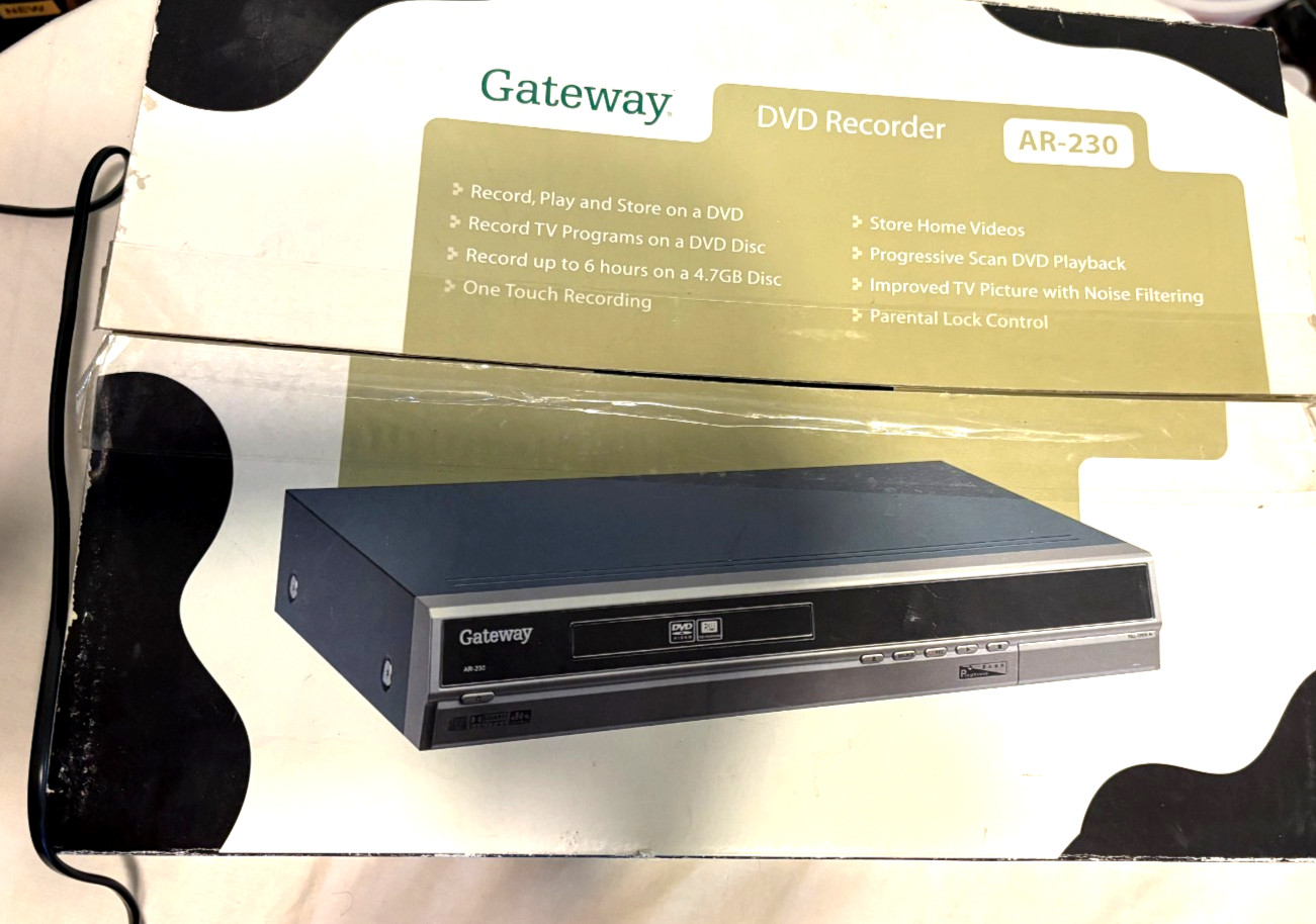 GATEWAY AR-230 Progressive Scan DVD Player Recorder