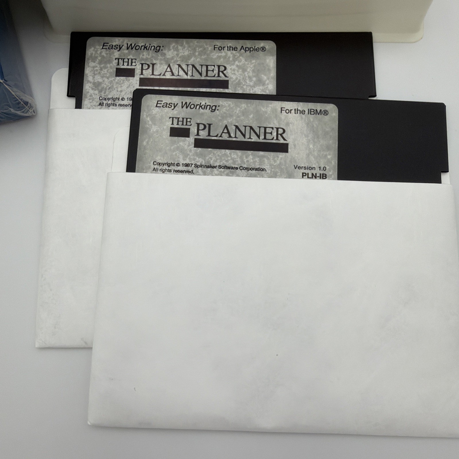 Easy Working The Planner Spinnaker IBM PC & Apple Complete Tested Working