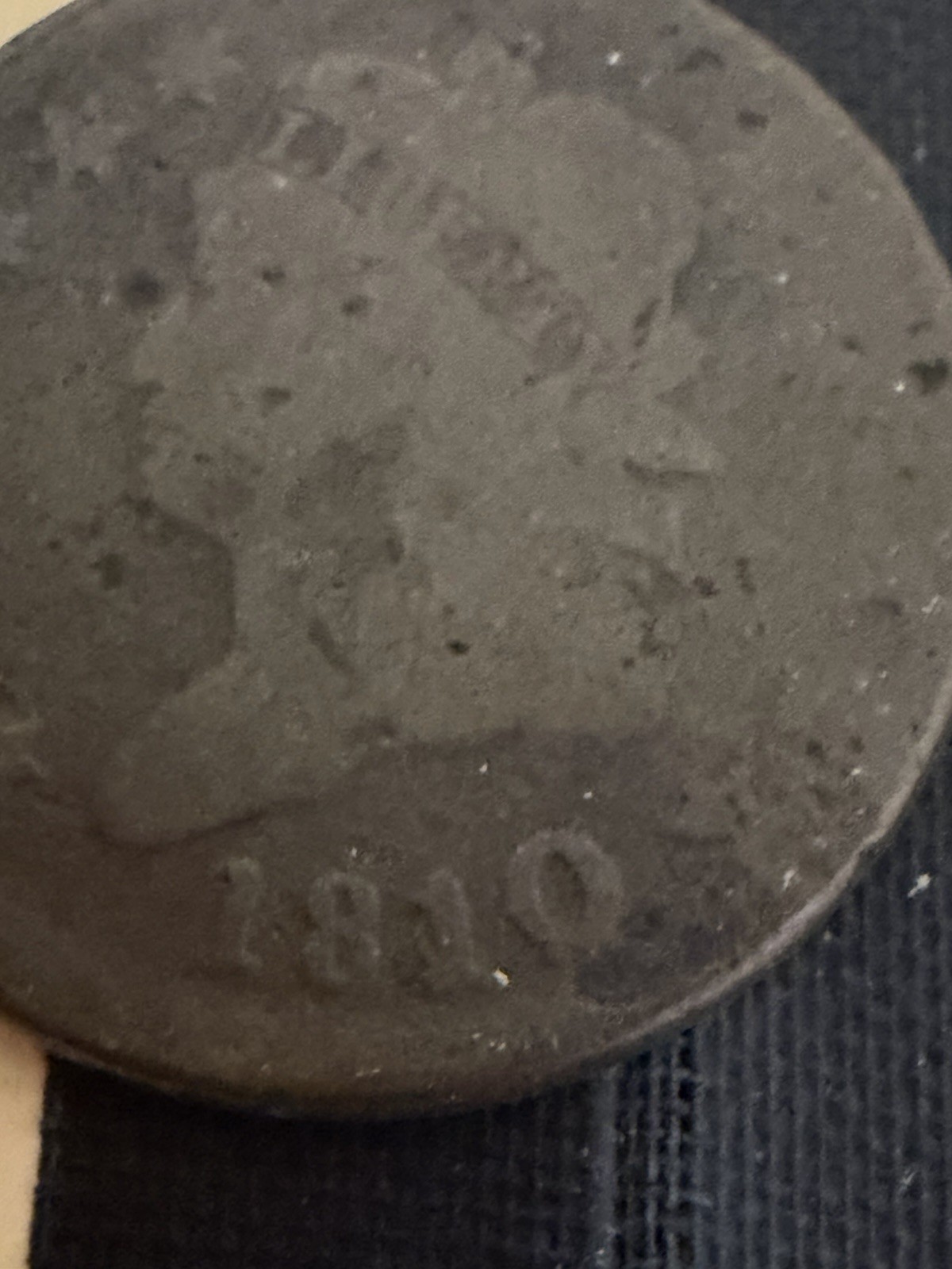 1810 Large Cent AG/G