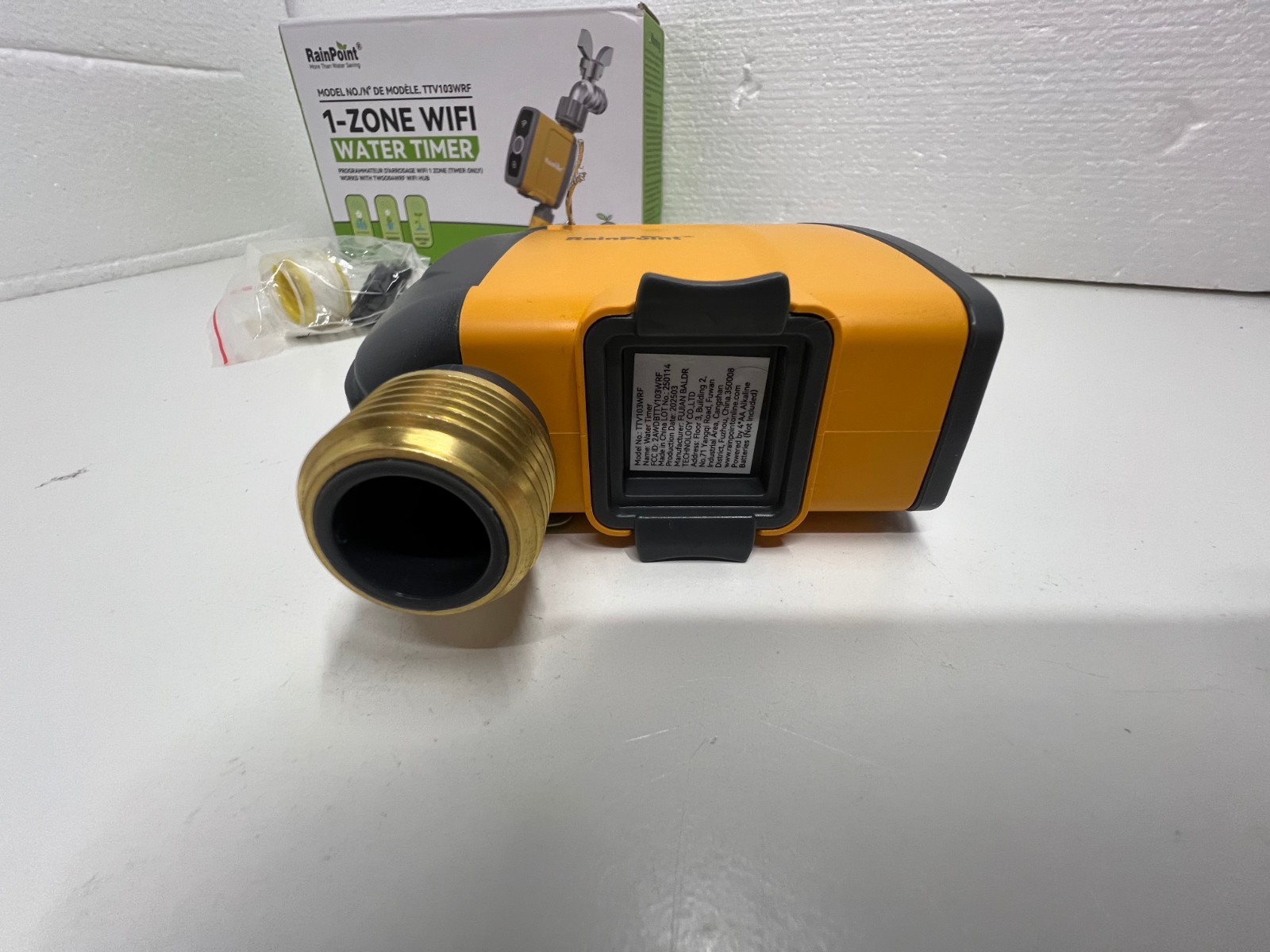 RAINPOINT WiFi Water Timer, Smart Sprinkler System Valve With APP Voice Control