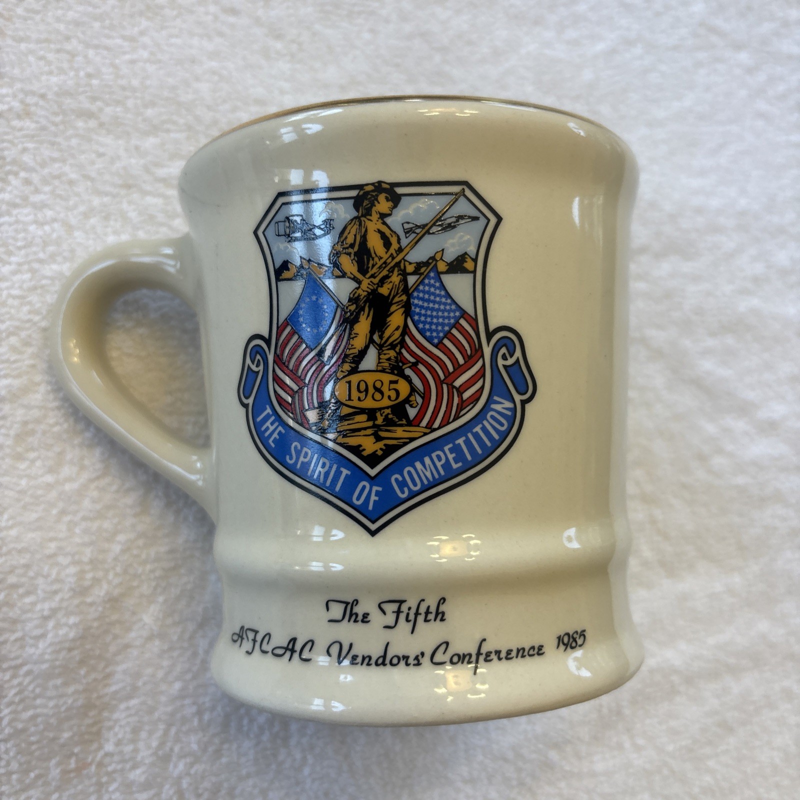 1985 AFCAC Vendors Conference Coffee Cup