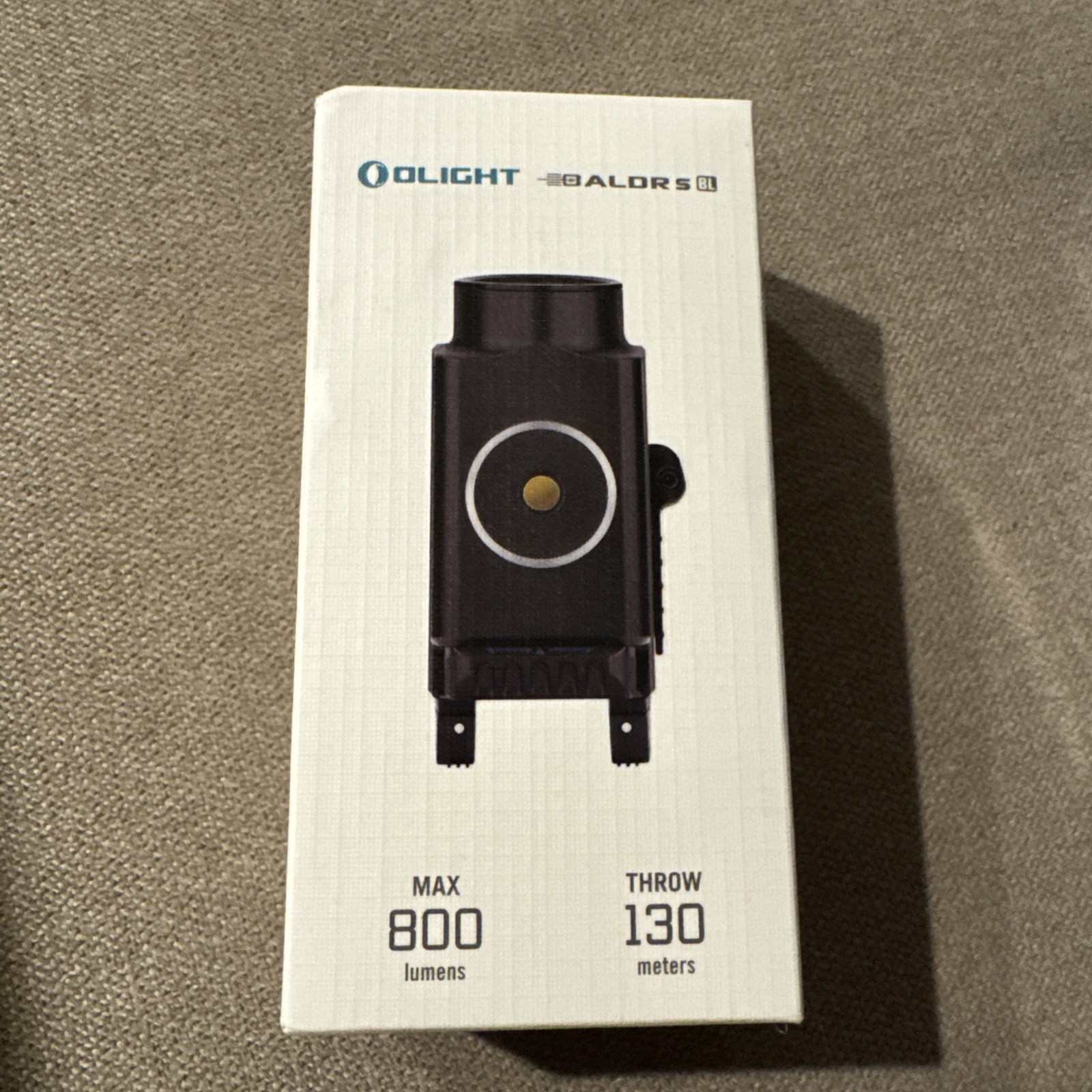 Olight Baldr S Rechargeable 800 Lumen Tactical Weapon Light