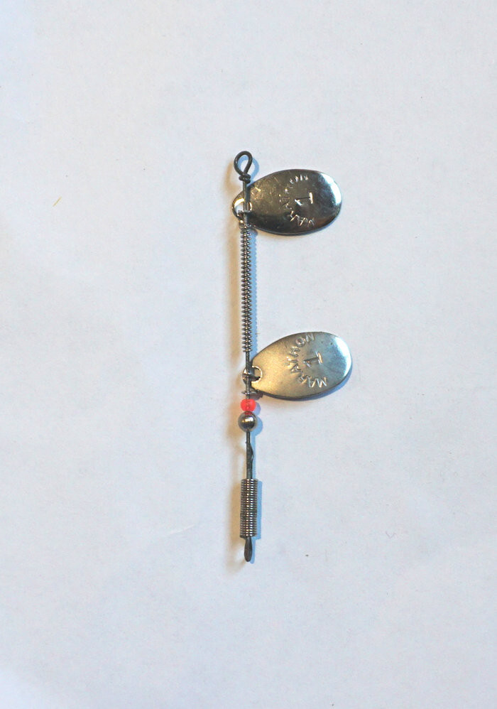 Vintage Marathon Spinners - Pack of 12 - Nickel - Double Blade