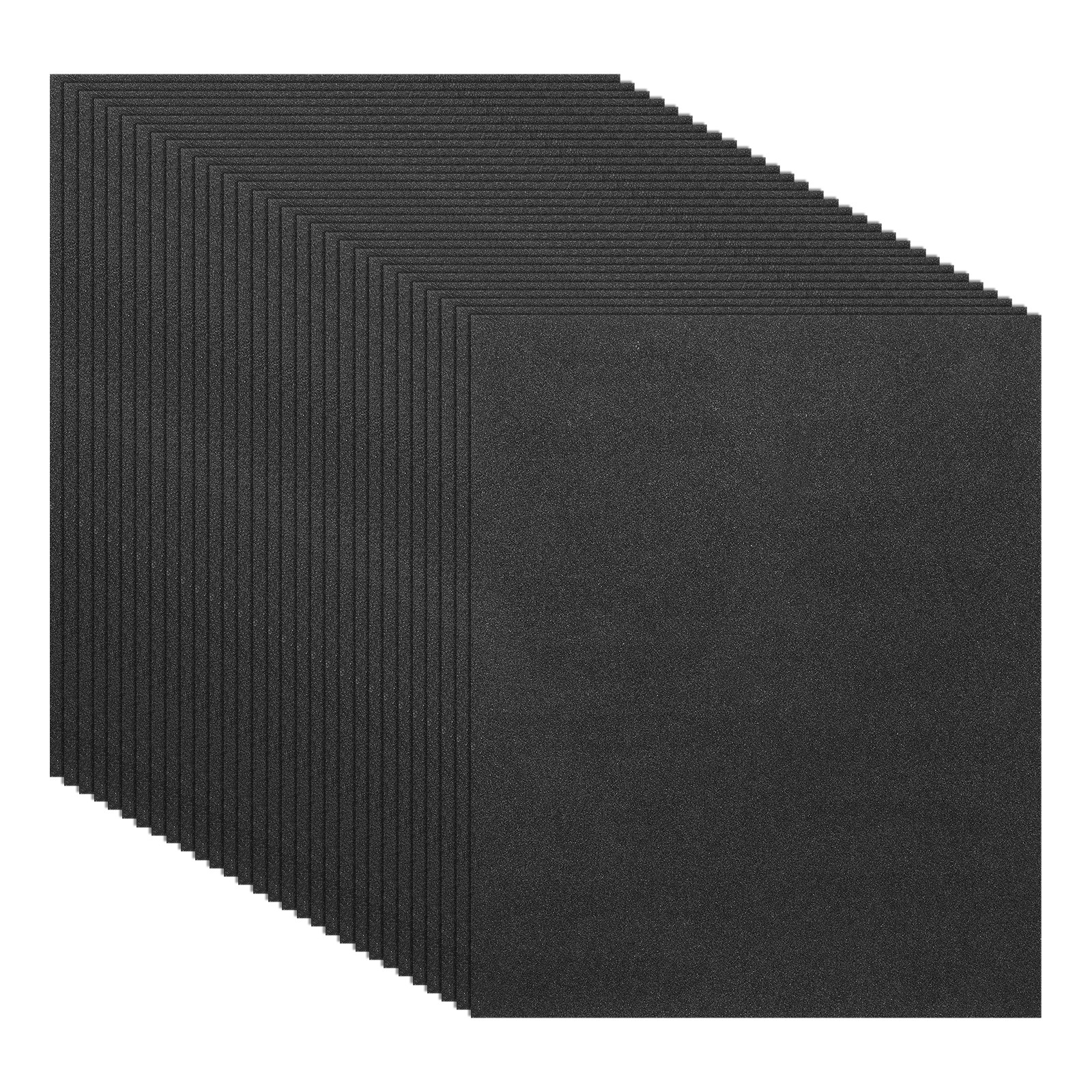 30 Pack 9" x 11" Sandpaper, 80 Grit Sand Paper for Wood Furniture