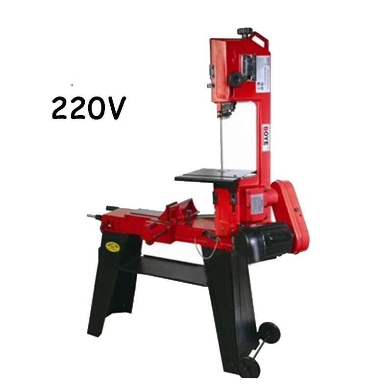 220v 750W Metal Saw Blade Woodworking Saw Machine / Powerful Metal Band Saw