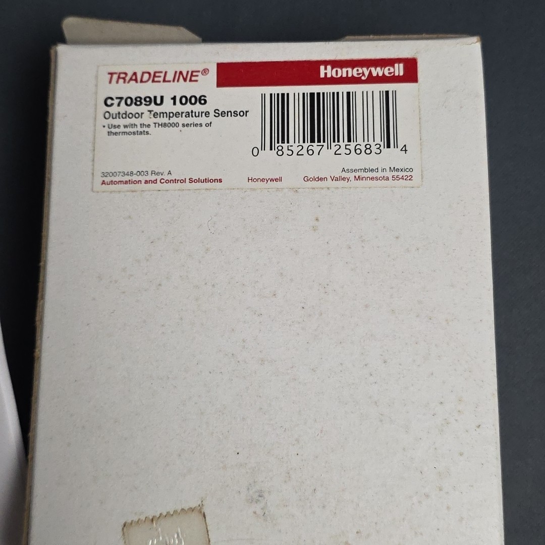 Honeywell C7089U1006 Outdoor Temperature Sensor