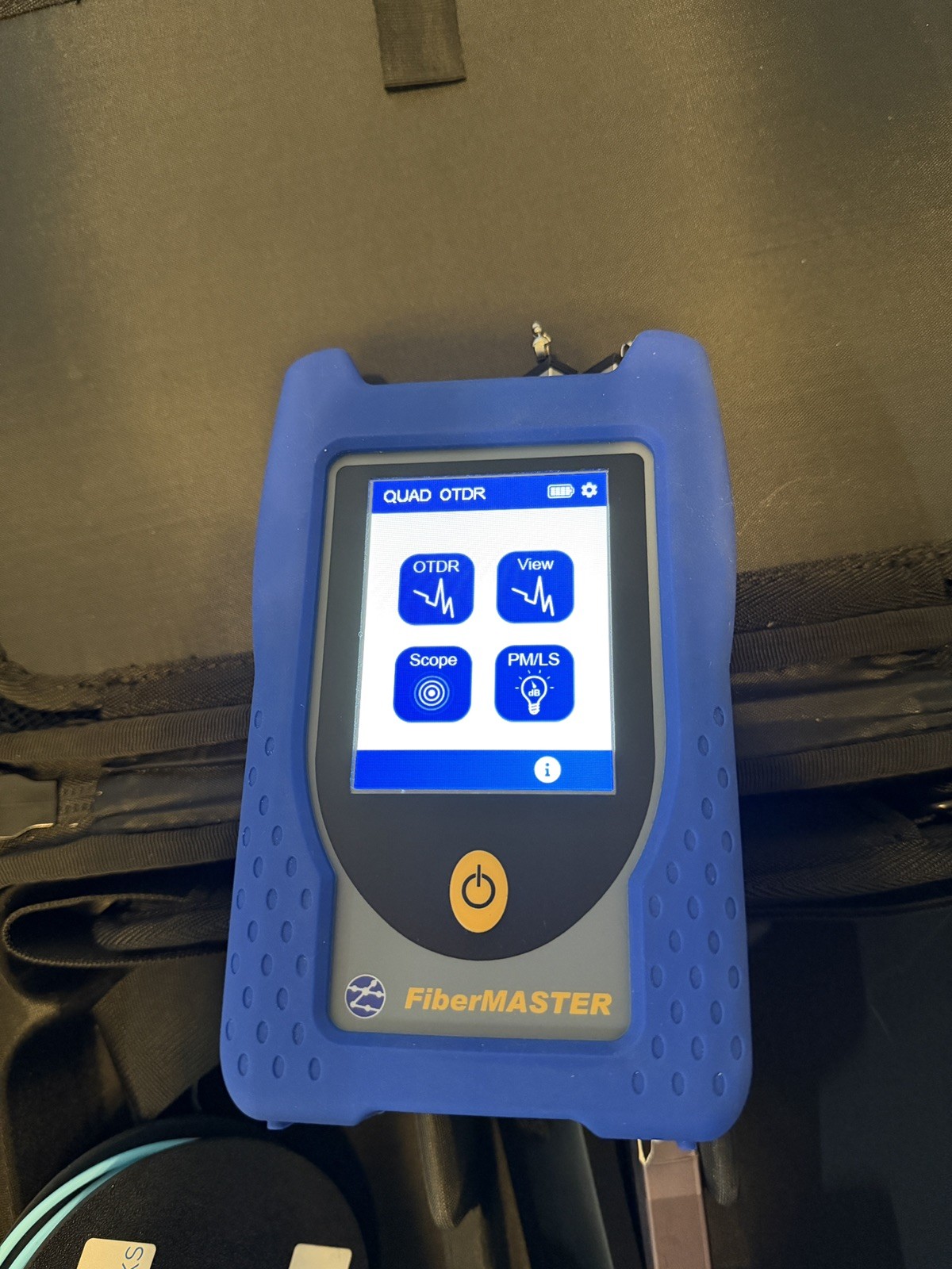 Trend Networks FiberMASTER Quad OTDR, R240-QIP INCLUDES VIP-Video Inspect Probe
