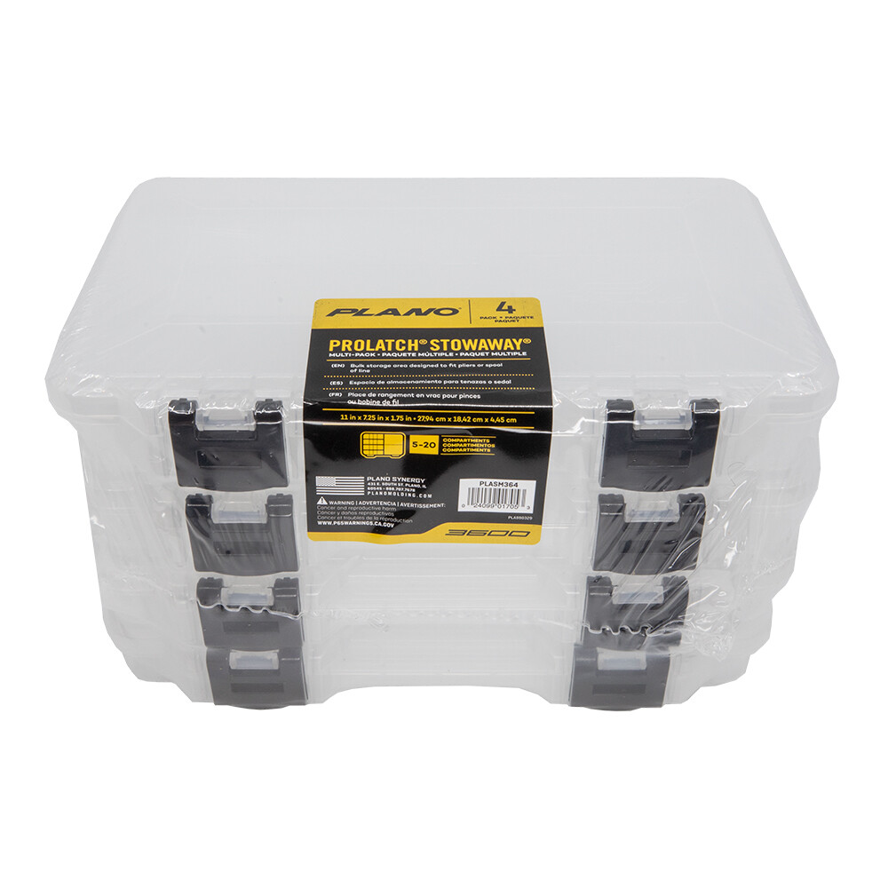 Plano PLASM364 3650 Stowaway 4-Pack
