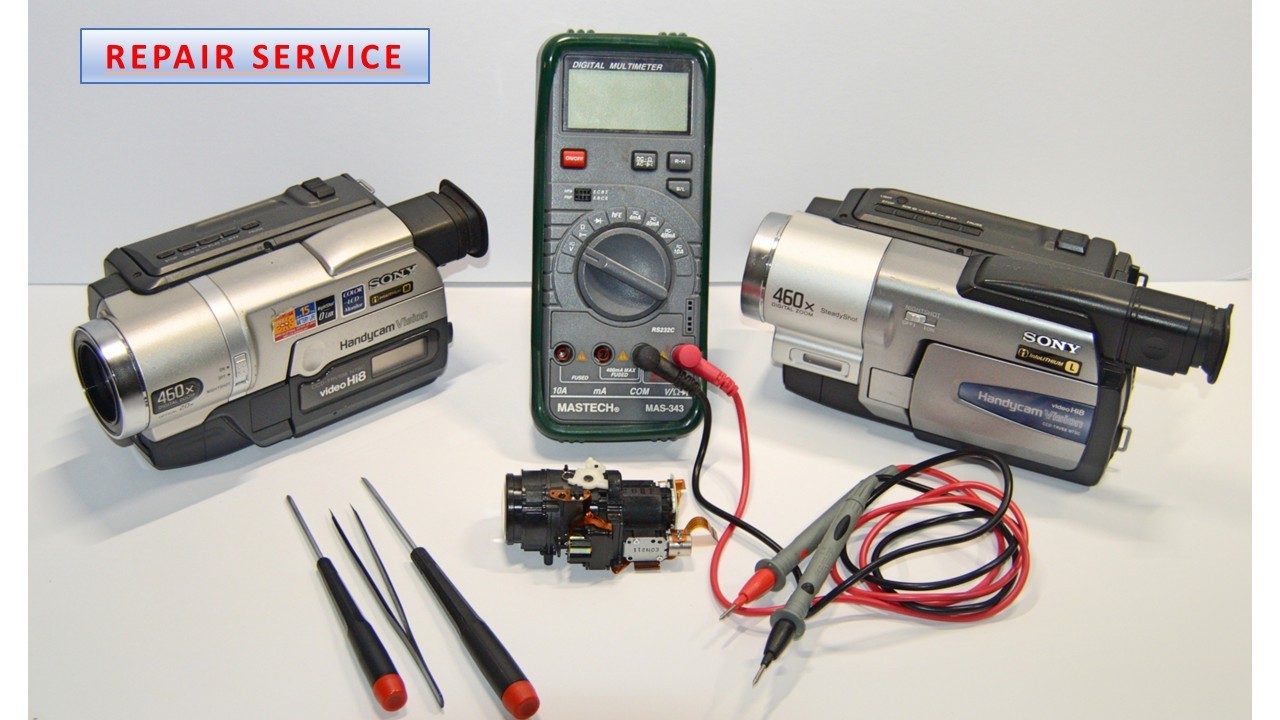 REPAIR Service Black Dark Video for Sony CCD-TRV308 TRV608 CCD-TRV68 DCR-TRV140