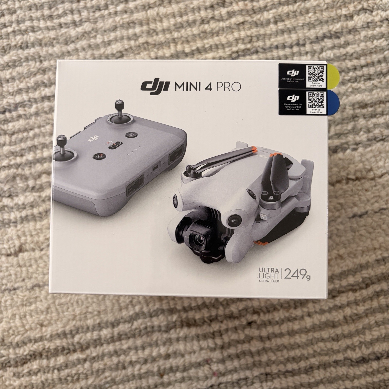 DJI Mini 4 Pro Drone Body Only ( Without Battery / Remote ) new sealed