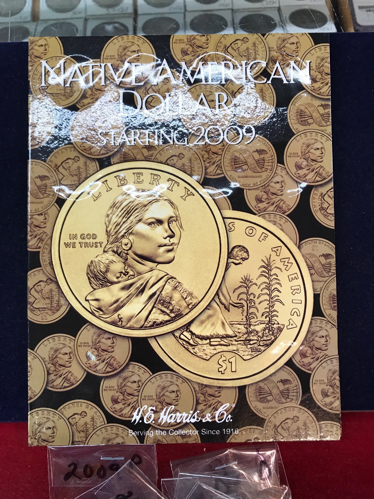 2009-2019 P D (22) Unc Native American Dollar Set in Whitman Folder
