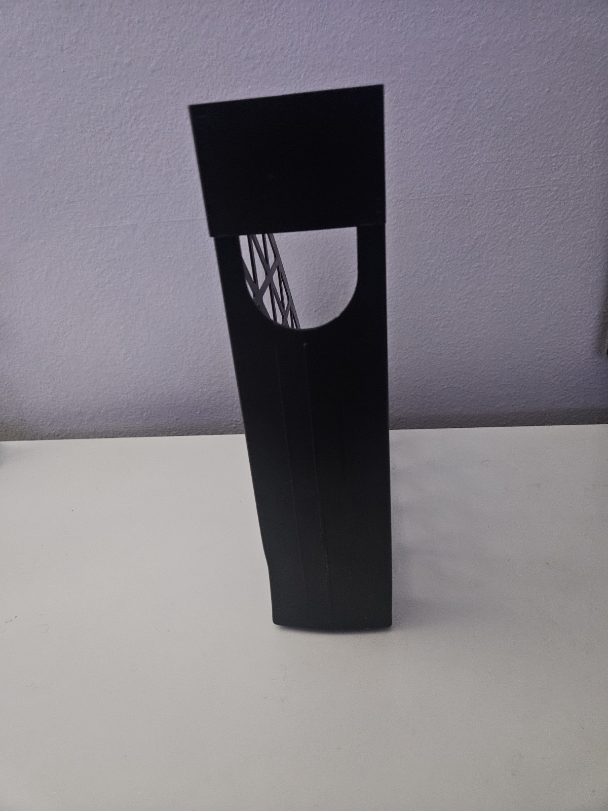 Black Binder And Or Book Holder, Plastic