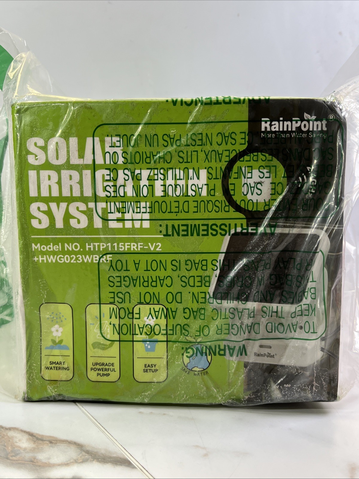 RAINPOINT APP Control WiFi Solar Automatic Plant Waterer Kit