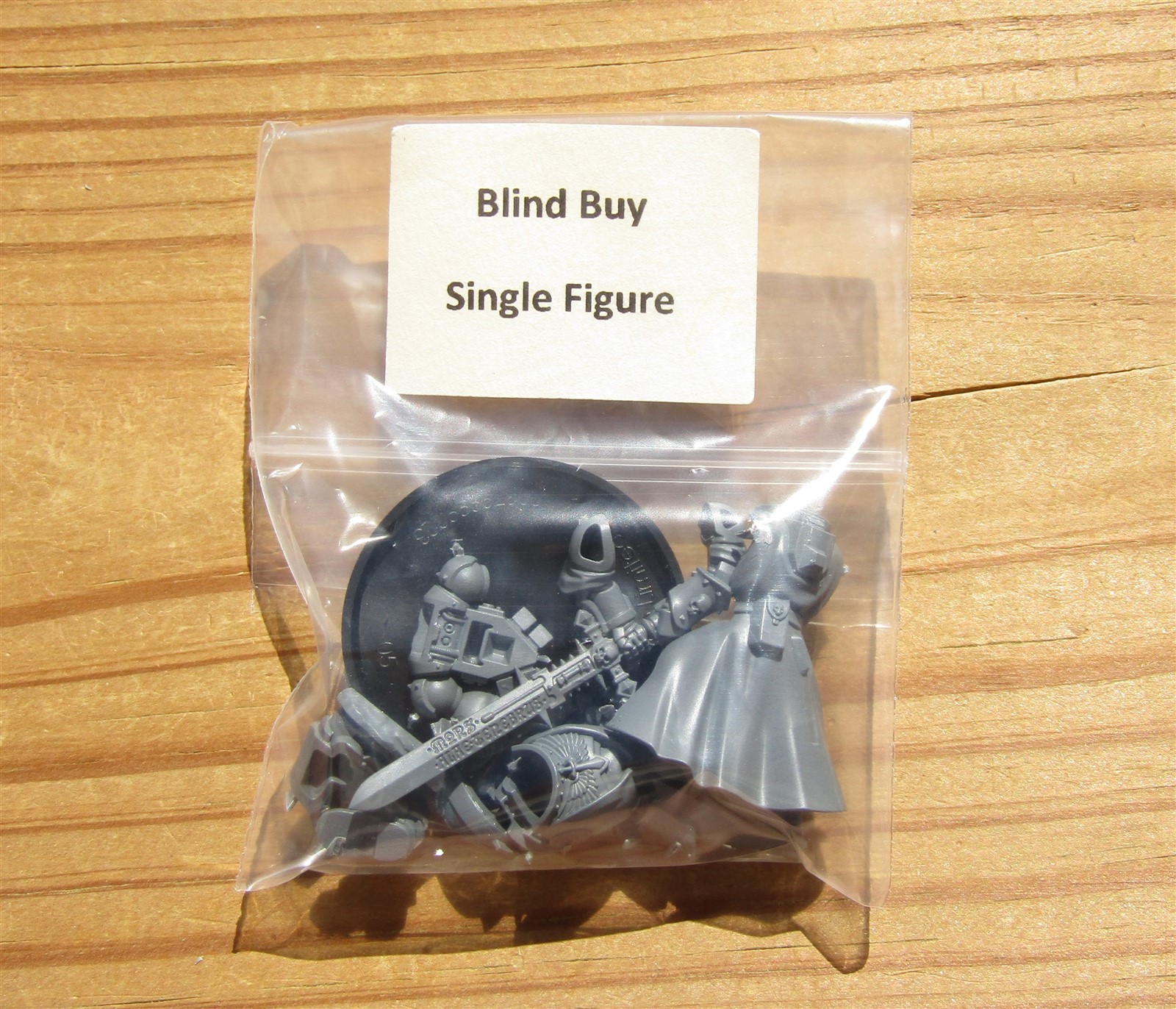 40K Dark Angels _Inner Circle Companion w/ Greatsword Blind Buy Single Figure