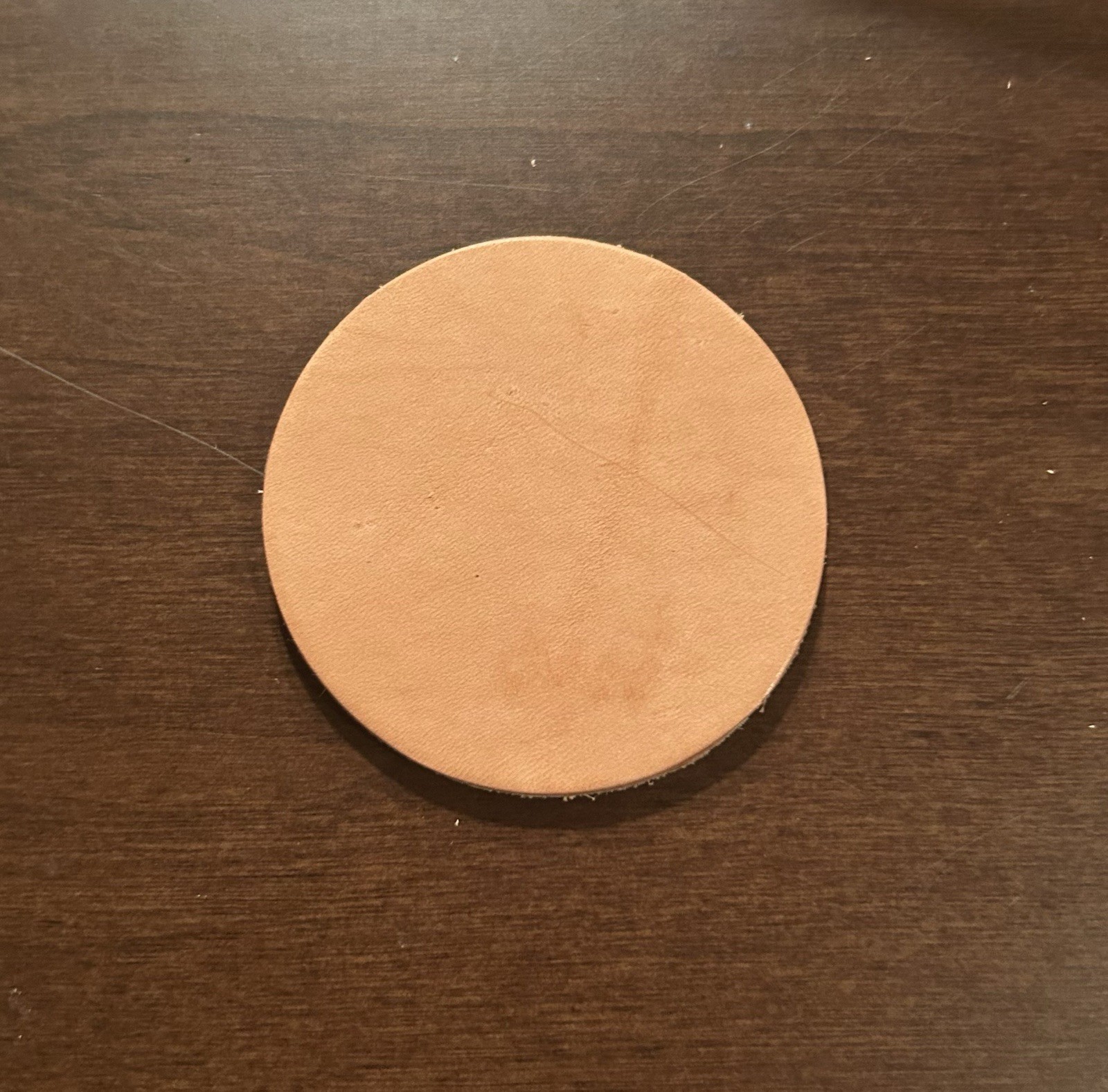 Qty 100 - 2” Leather Rounds