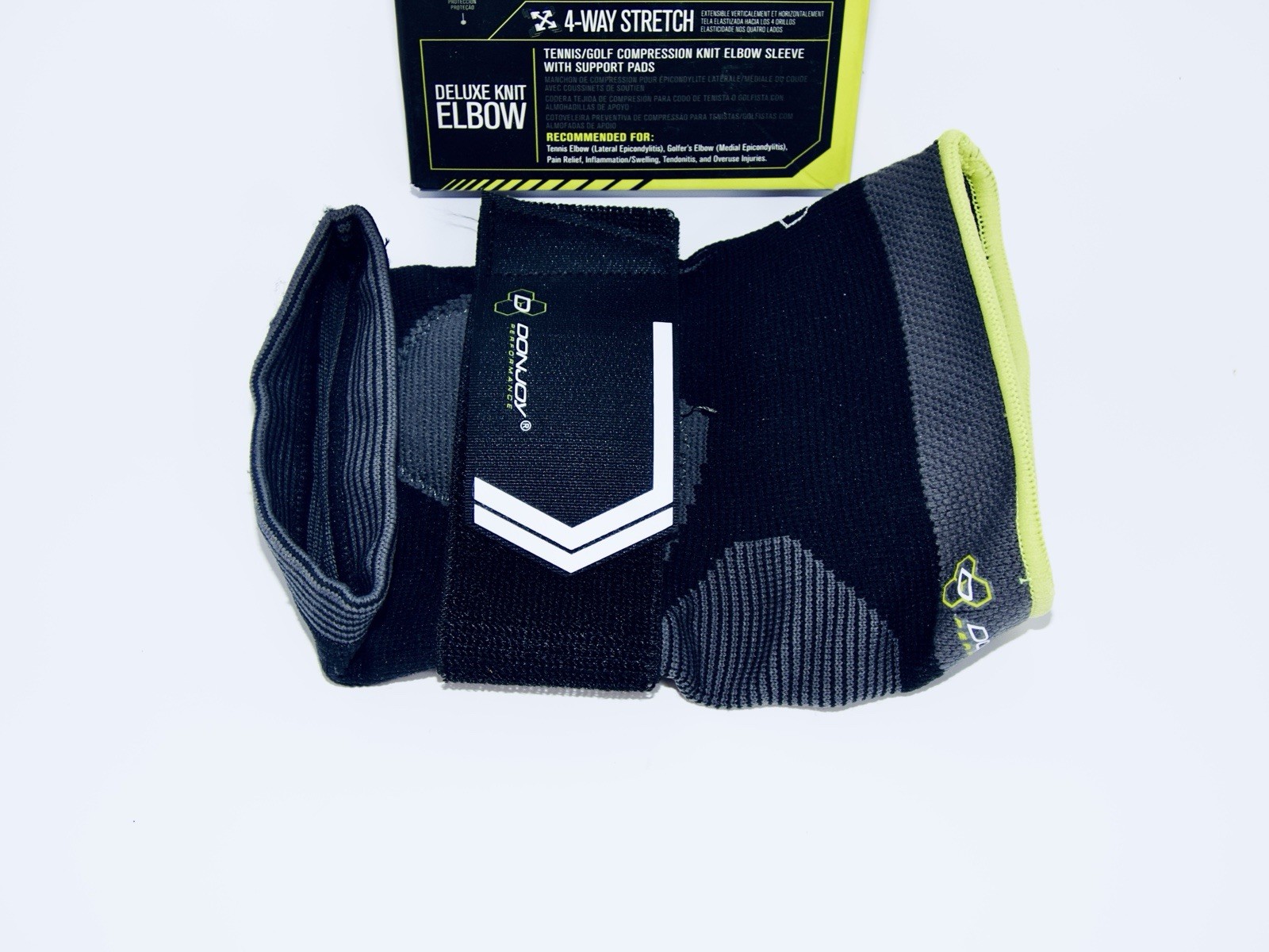 DonJoy Performance Knit Elbow Sleeve Medium for Elbow Support Ideal for Elbow