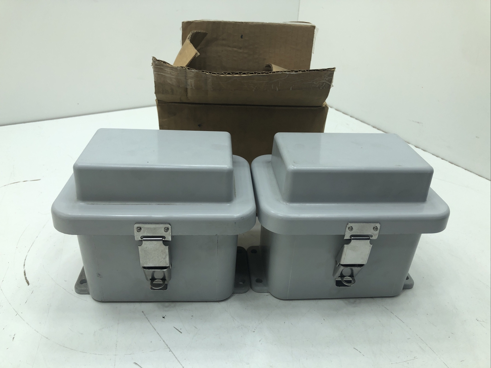 (QTY.2) Hubbell RHJ604HPL Industrial Control Panel Enclosures