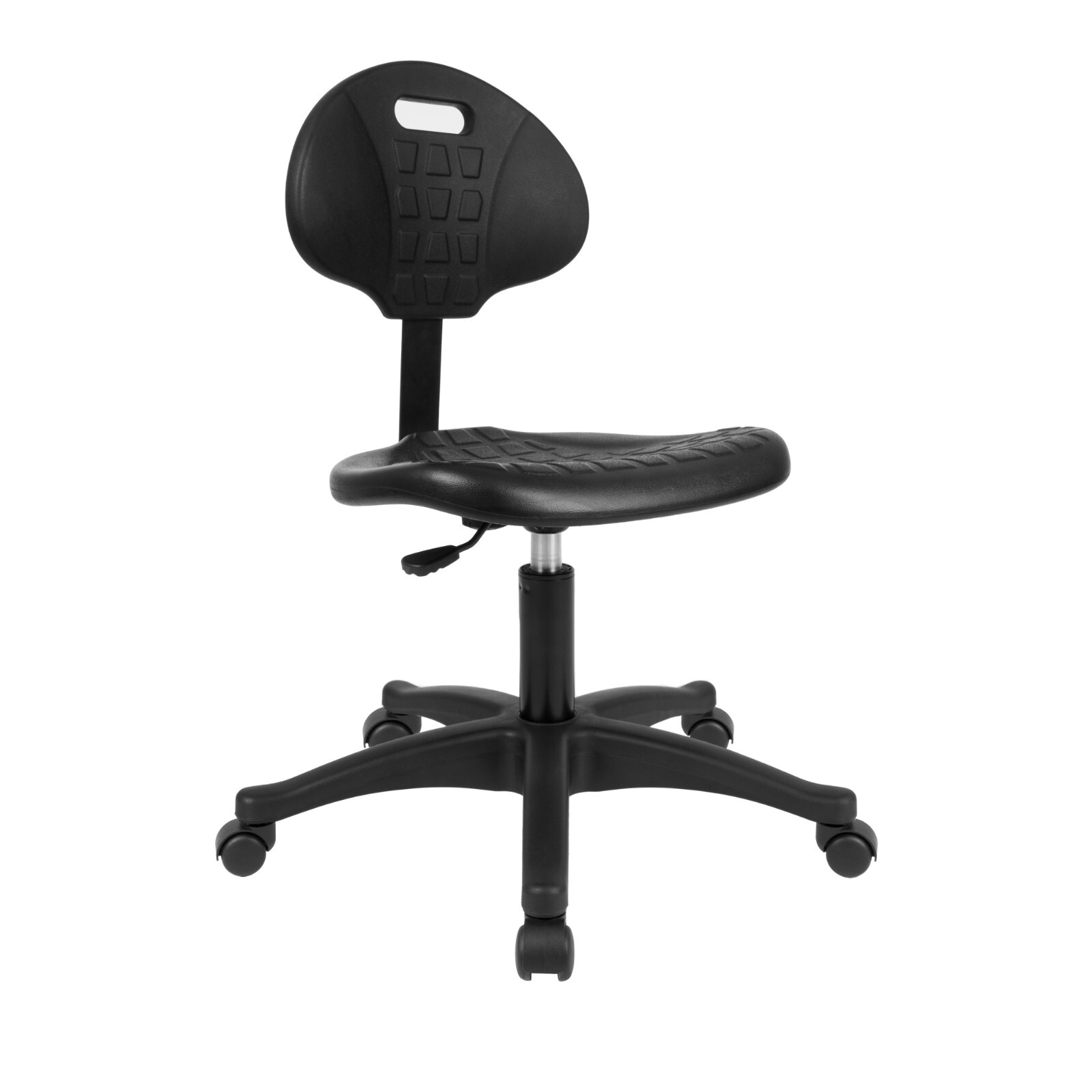 Ergonomic Office Chair Stool Cleanroom Lab Desk Height 16-21” (Nylon)