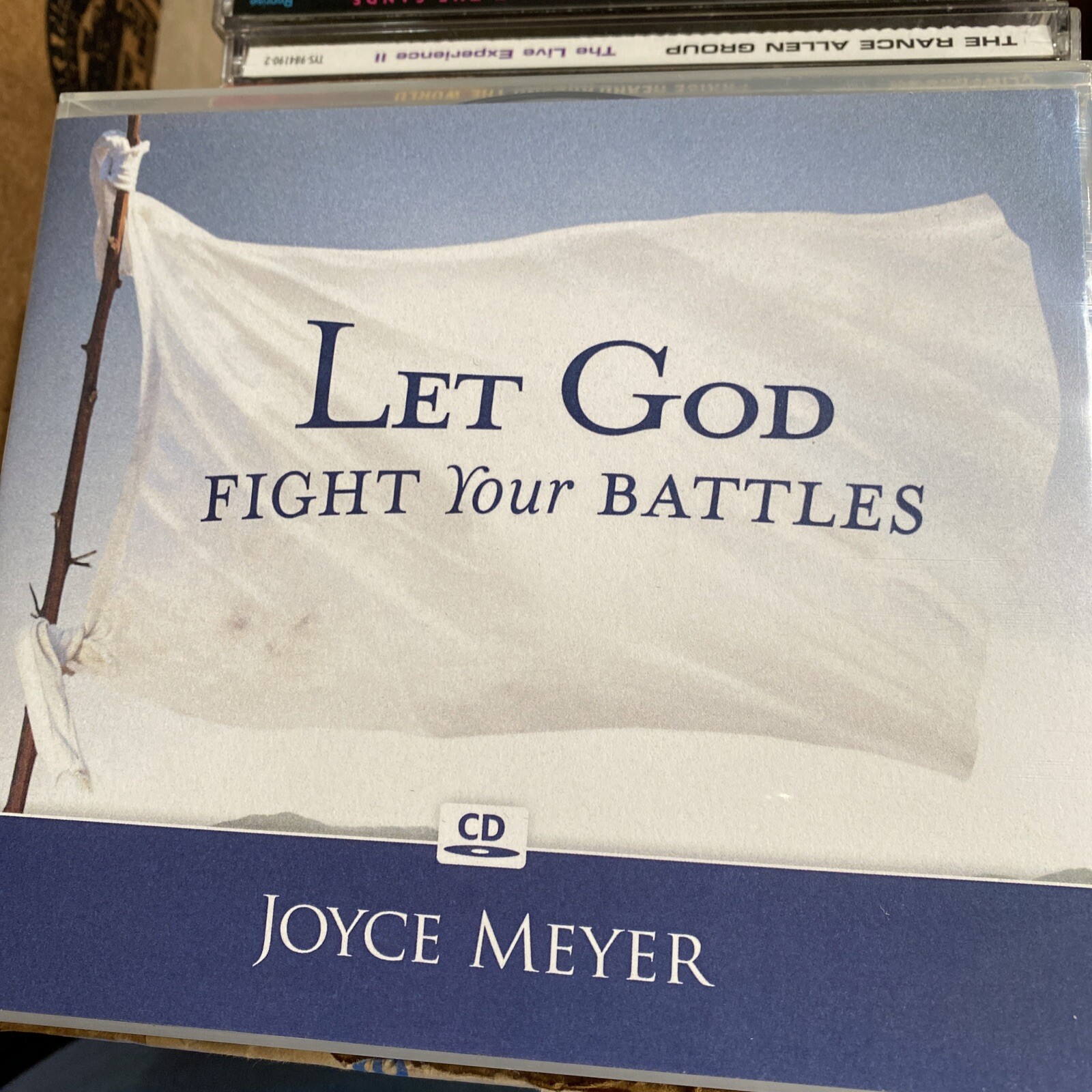 BRAND NEW Joyce Meyer LET GOD FIGHT YOUR BATTLES -  4 CD Teachings Set