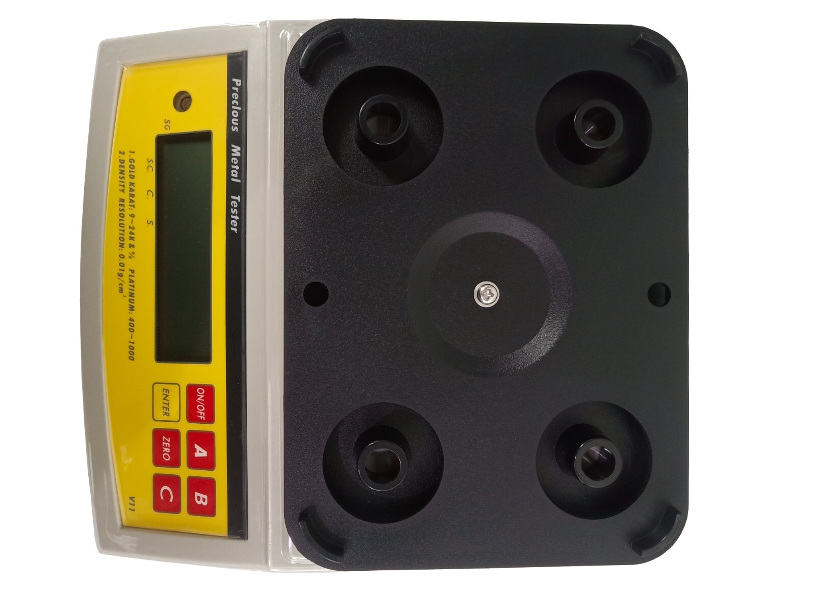 Gold Density Meter with Weight 0.005g-600g Automatic Zero Tracking Function