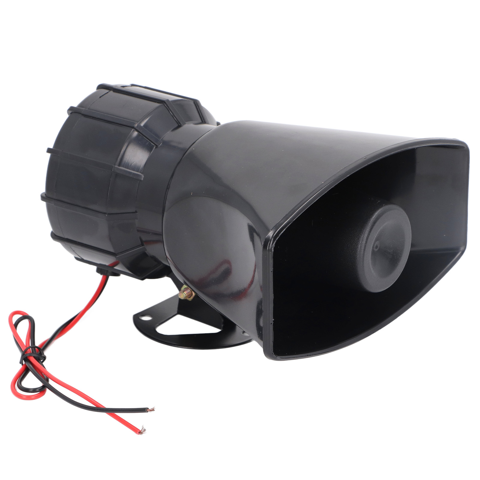 130DB Siren Speaker 60W HighPower Alarm Horn Indoor Outdoor Warning Device DC12V