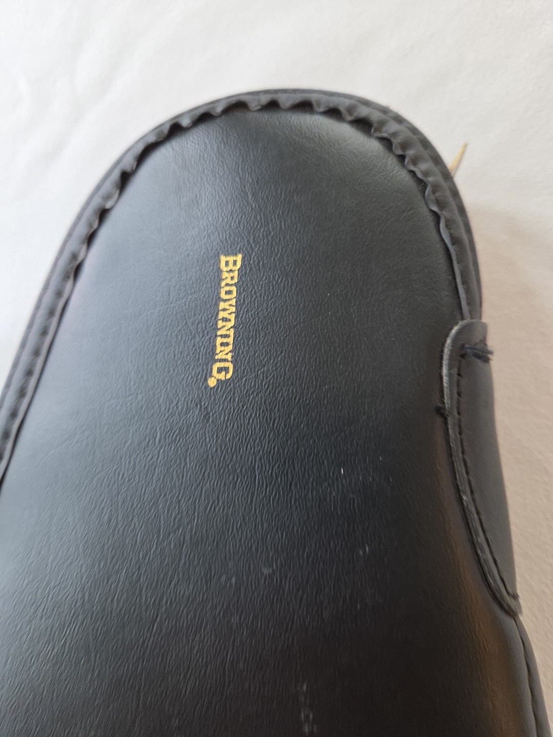Browning Black 15x7.5 inch Leather Pistol Rug