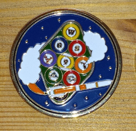 Original / Authentic USAF 45SW Delta IV Med WGS 9 Satellite Mission Launch Coin