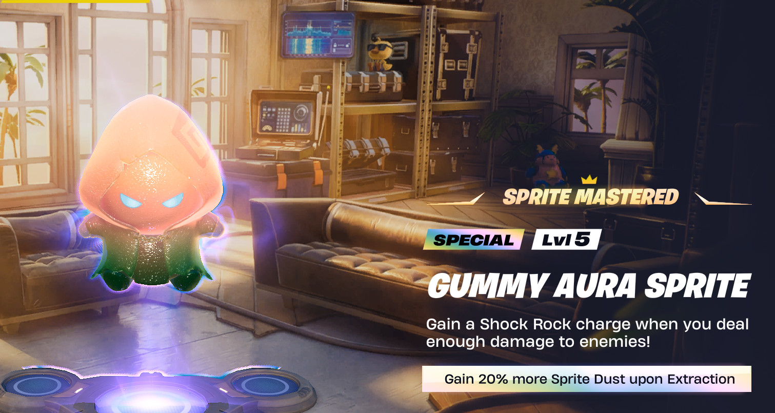 GUMMY AURA SPRITE BOT LOBBY I (CHEAPEST MASTERED) Back-bling ready