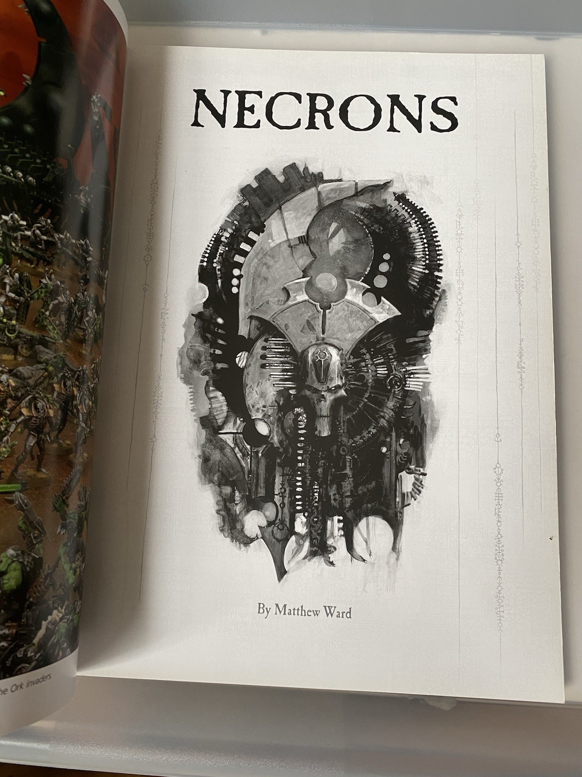 40k 5th Ed, Necrons Codex, OOP Softcover Book, Excellent Condition