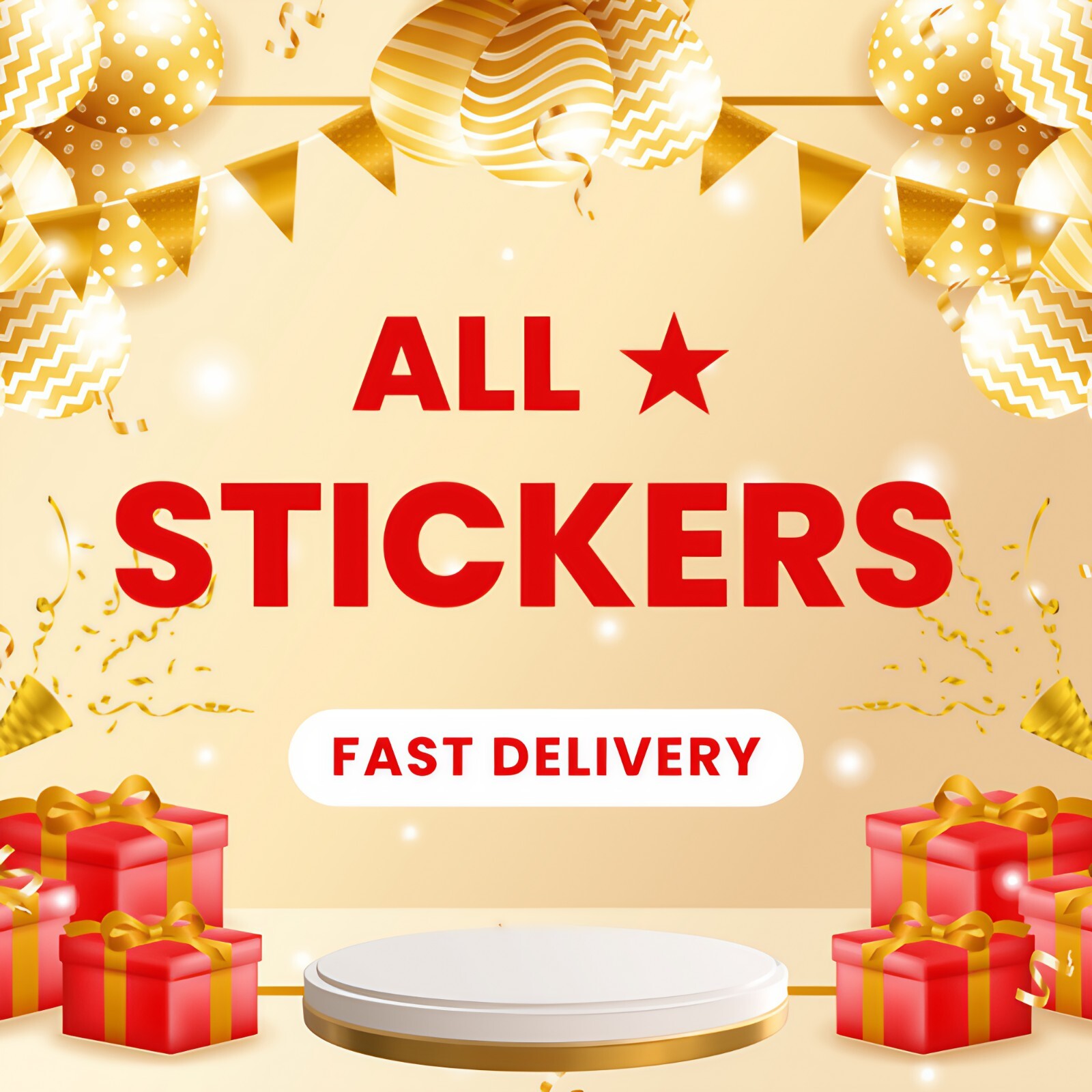 MoGO Stickers 💫 All 1-5 Star Stickers 💫 Fast & Cheapest [Read Description]