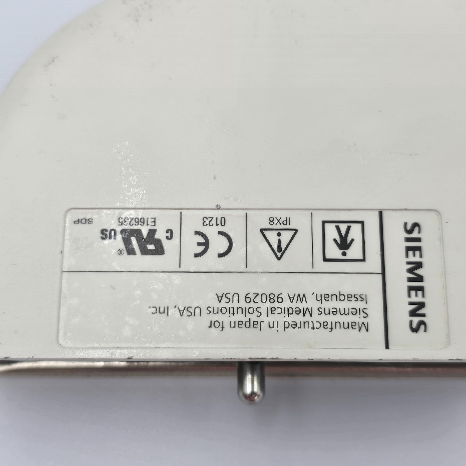 Siemens L10-5 Transducer probe