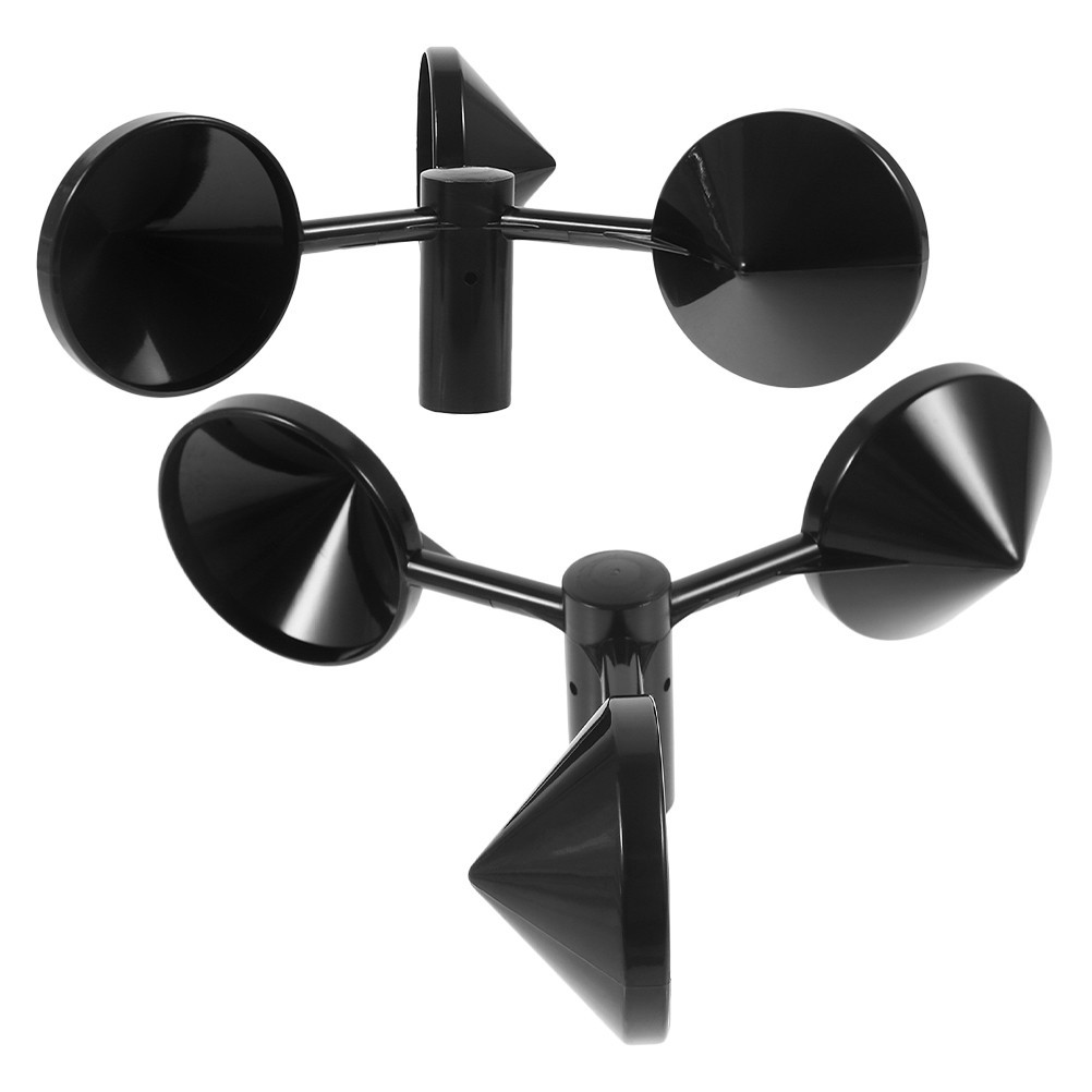 2 Pcs Wind Direction Indicator Measurement Device Anemometers Cup