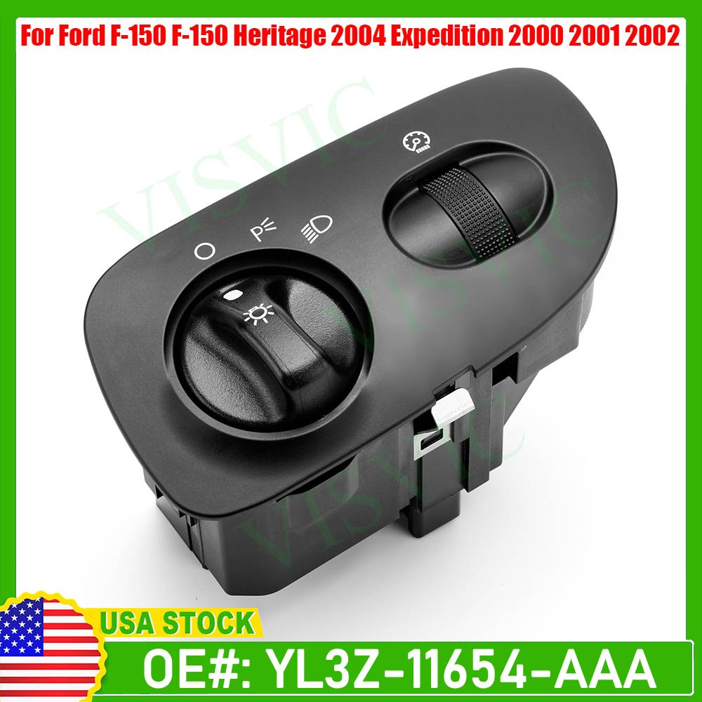 For Ford Expedition F-150 00-04 HEADLIGHT dash control SWITCH dimmer head light