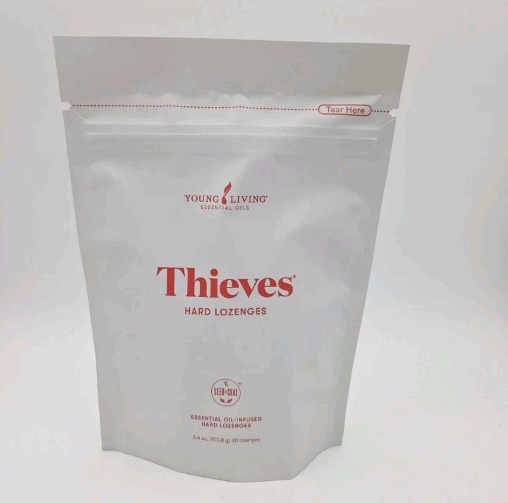 Young Living Thieves HARD LOZENGES 30 Count Herbal Supplement Essential Oils NEW