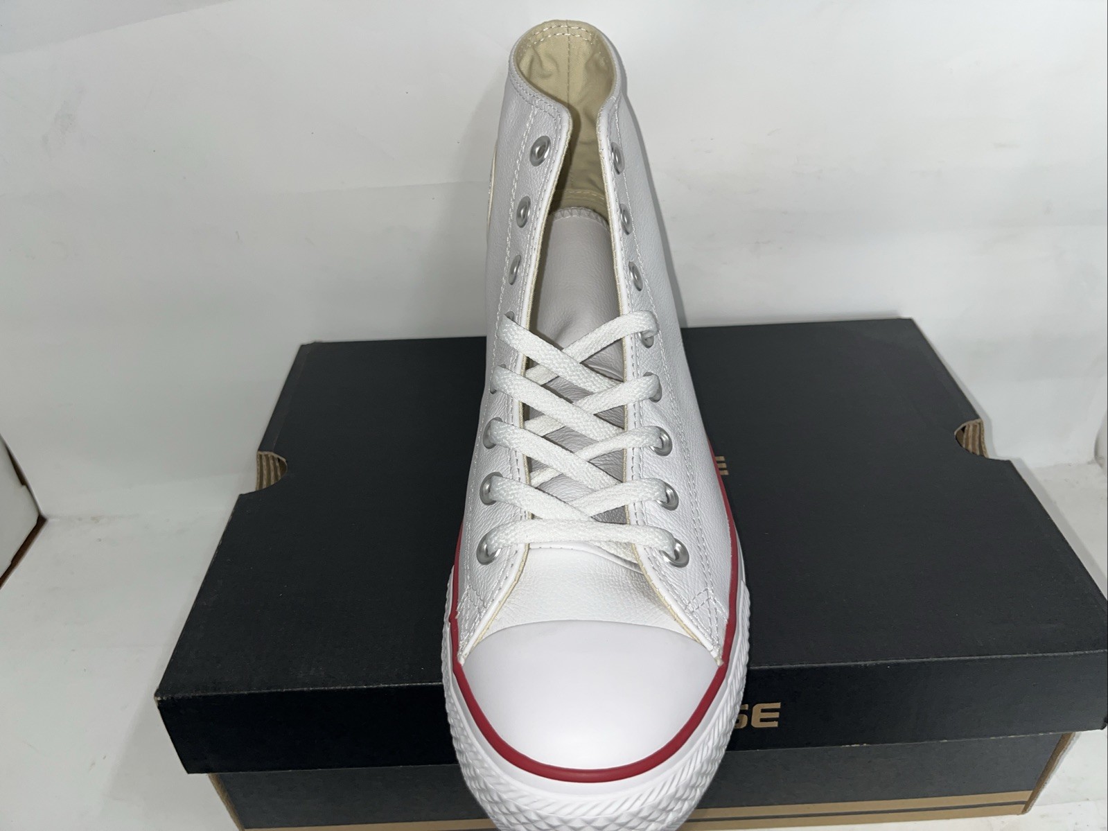 Converse All Stars White Hi Leather
