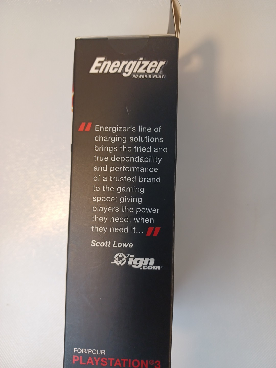 Energizer Charge Cable for Playstation 3