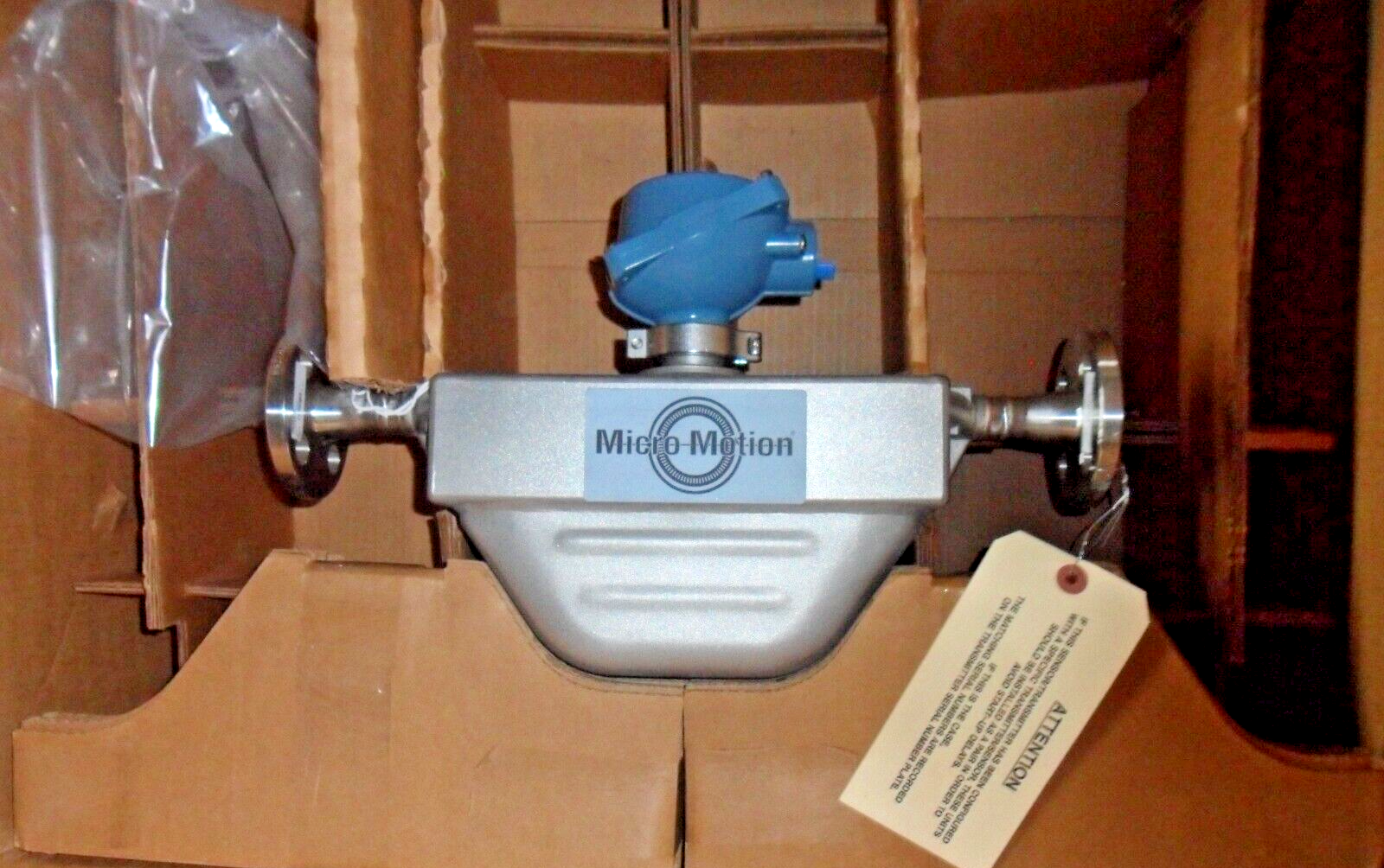 MICRO MOTION Mass Flow Sensor F025S (Transmitter face not included)