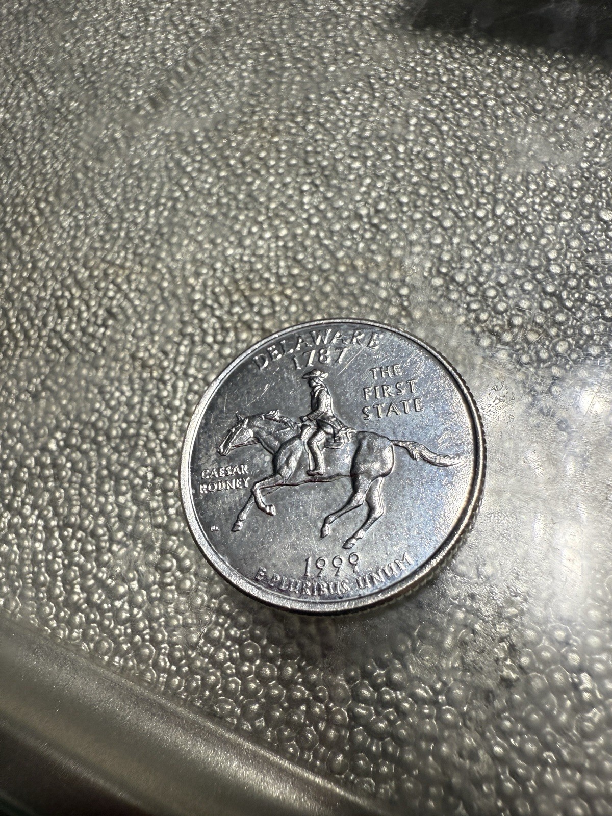1999 Error Quarter Uncirculated Mint Error