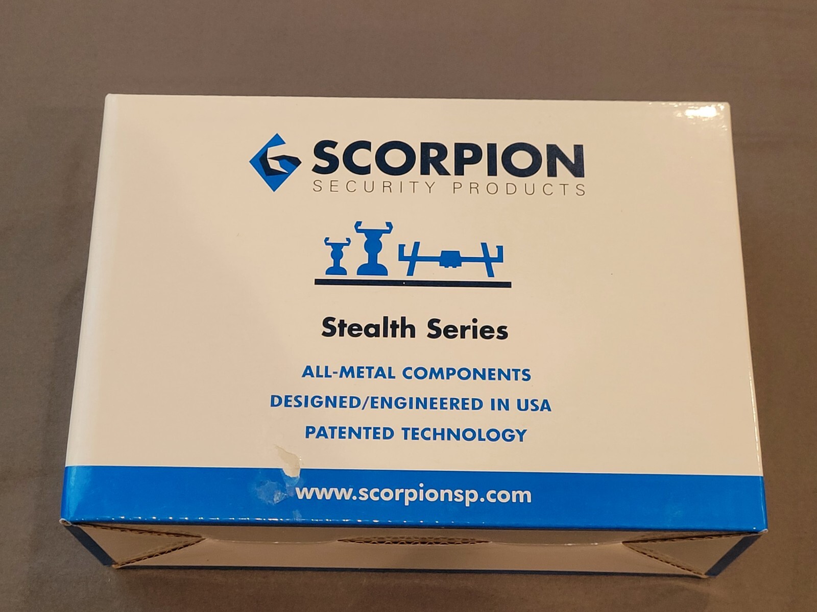 Scorpion Security Products Tablet Mount 212003D-B 4 Point Tablet Reciever W/Base