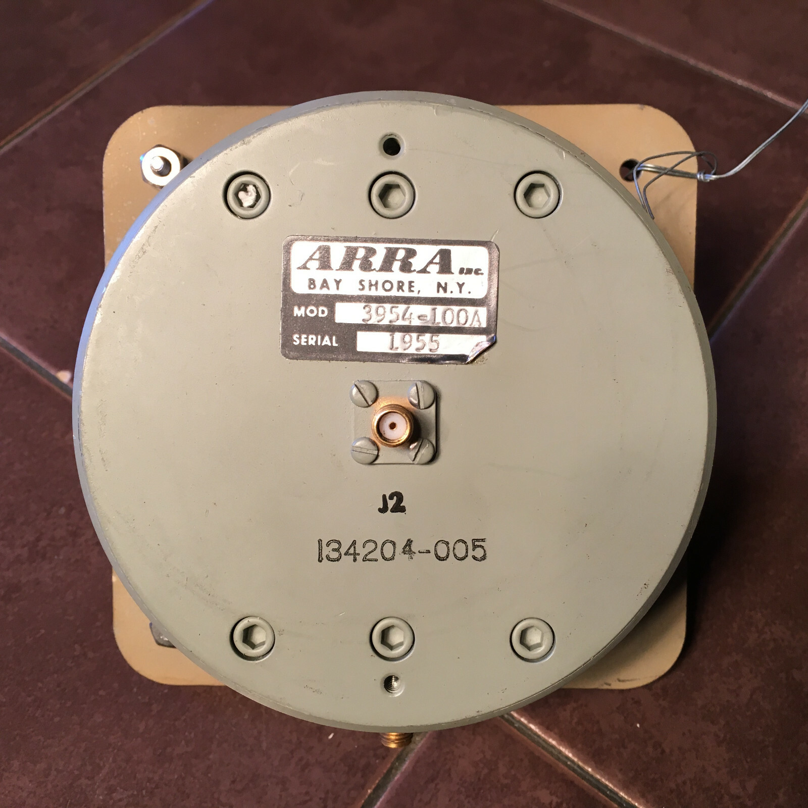 ARRA Variable Attenuator 3954-100A , 0-100dbm scale, 134204-005