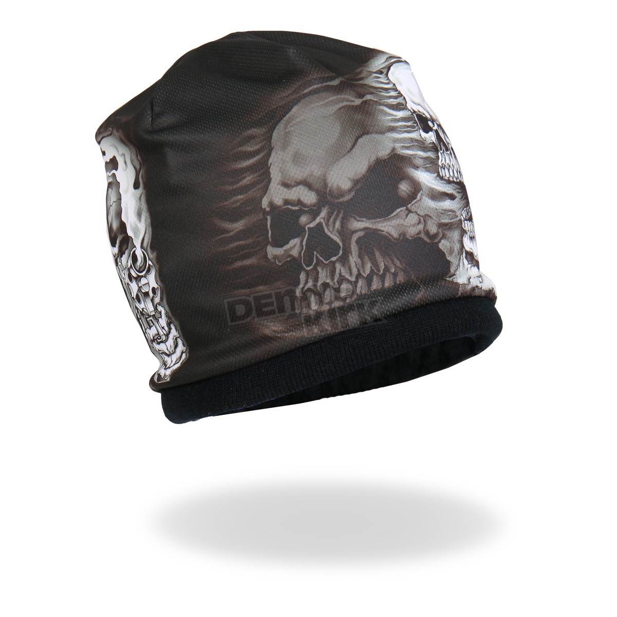 Hot Leathers Assassin Skull Beanie ( Mens One Size ) KHC1017