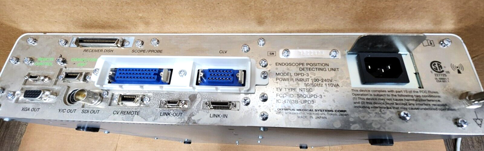 Olympus UPD-3 ScopeGuide Console (L2)